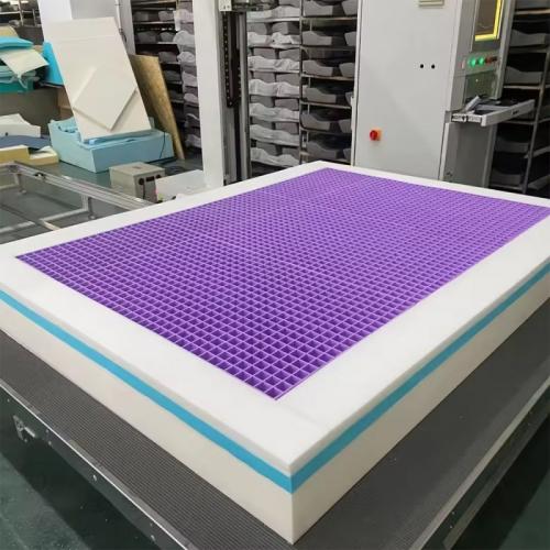 VRTPE-M002 Silicone Gel Grid Tpe Mattress 